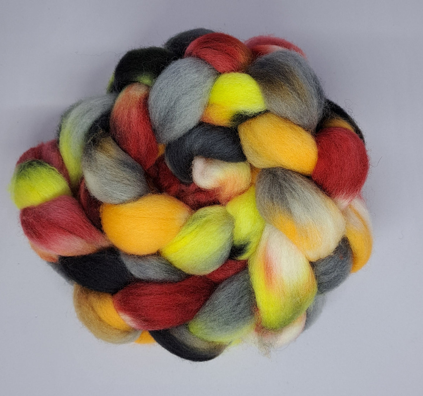 Alice in Wonderland Collection – Hand-Dyed Falkland Wool - 4 ounces