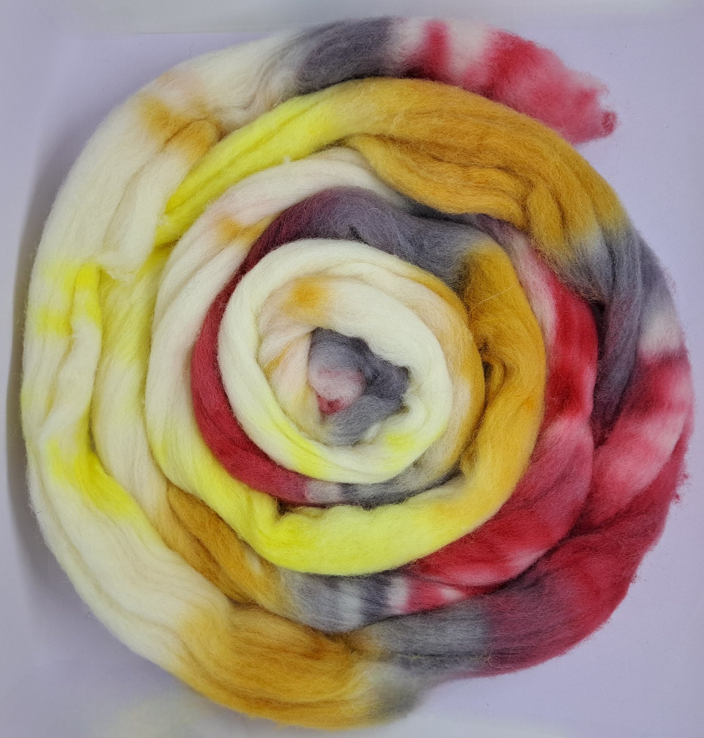 "R.O.U.S. Are Not Real" / 4 ounces hand dyed wool