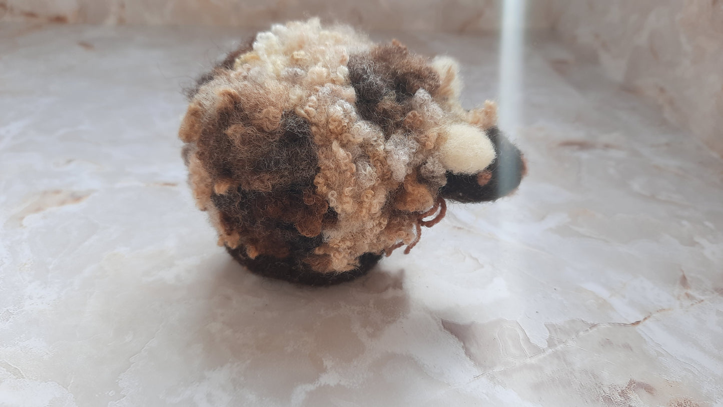 Felted Sheep -- Spotted