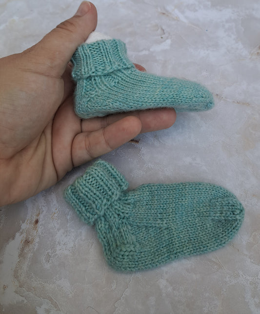 Baby Socks "Blue Skies"