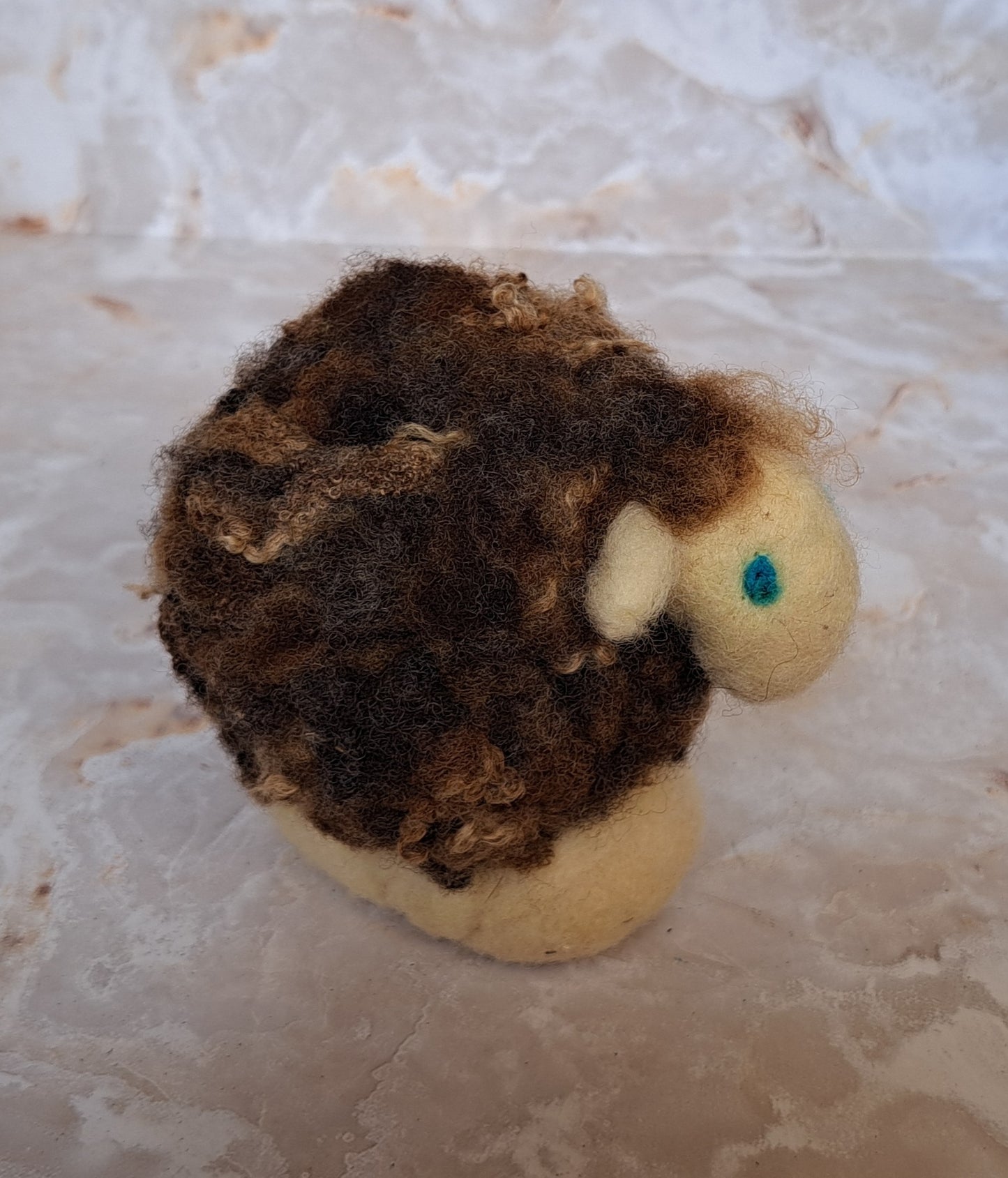 Felted Sheep -- Black