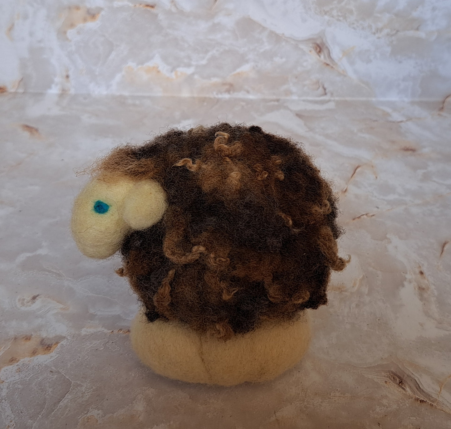 Felted Sheep -- Black