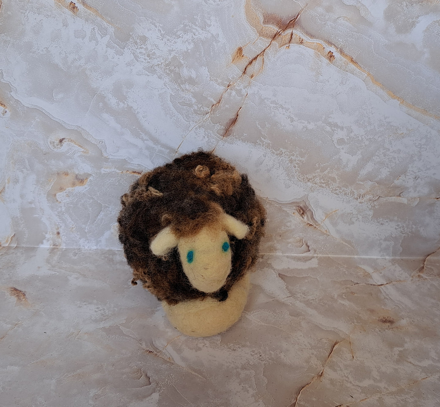 Felted Sheep -- Black