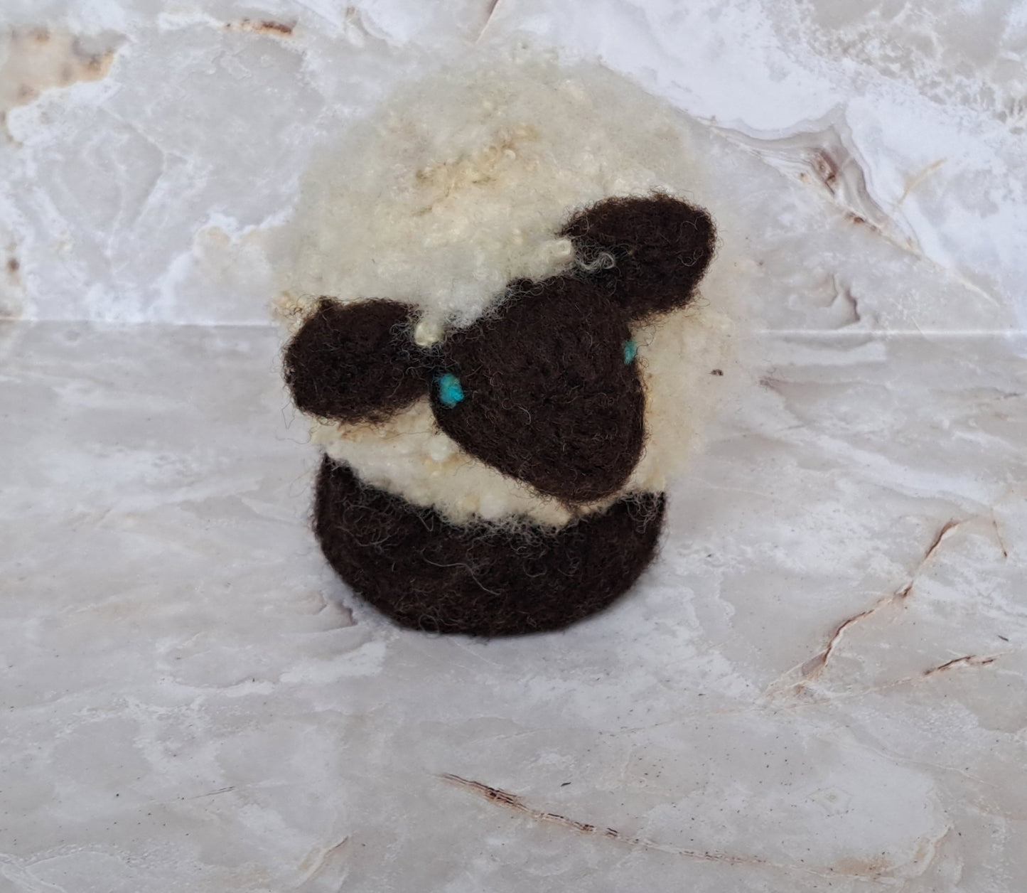 Felted Sheep -- White