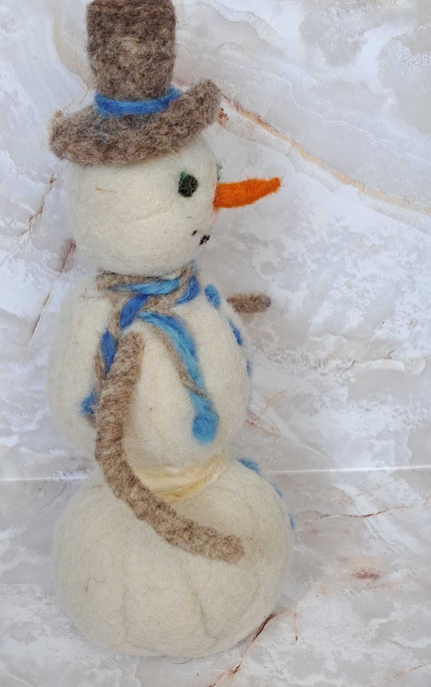 Felted Snowman