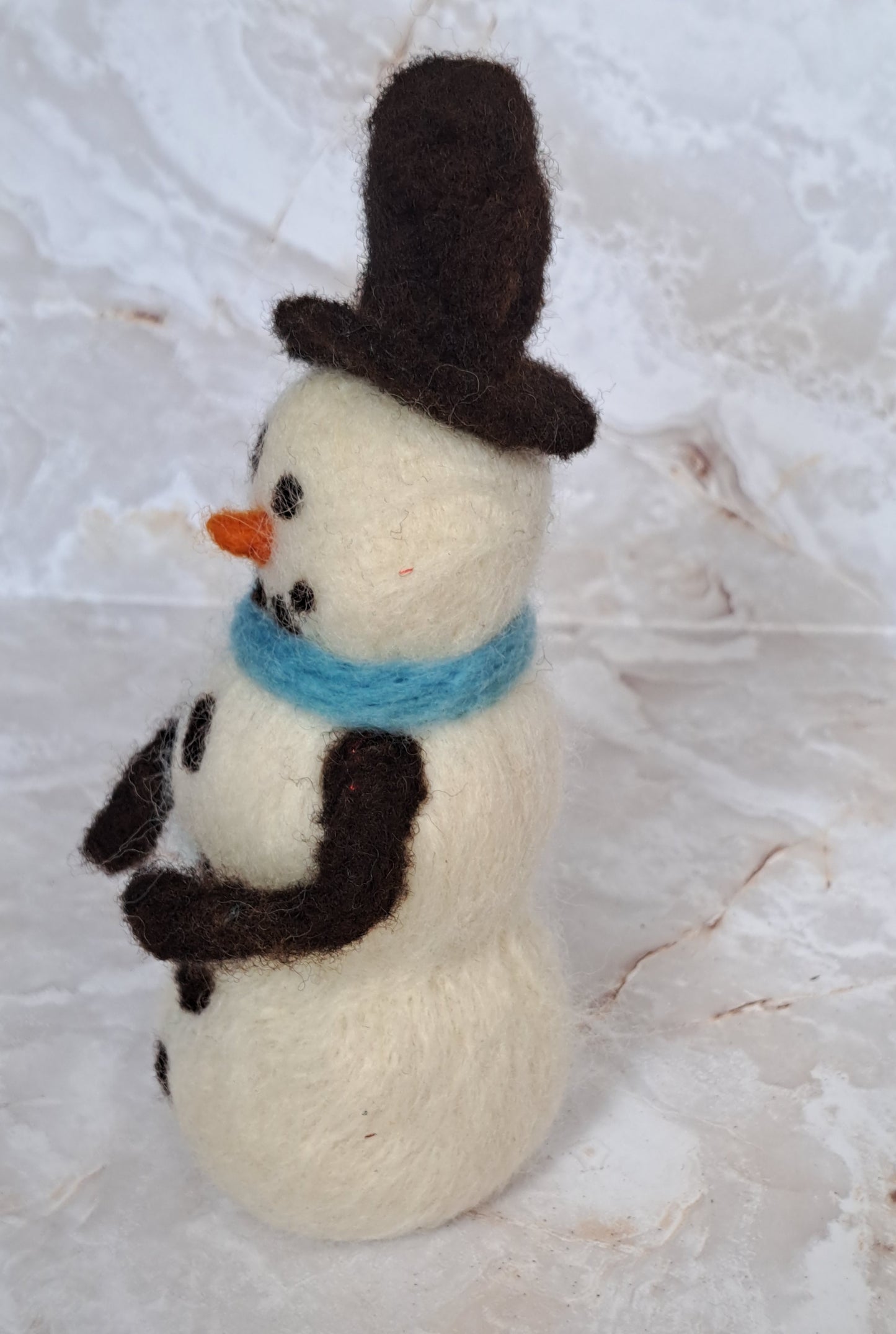 Felted Snowman