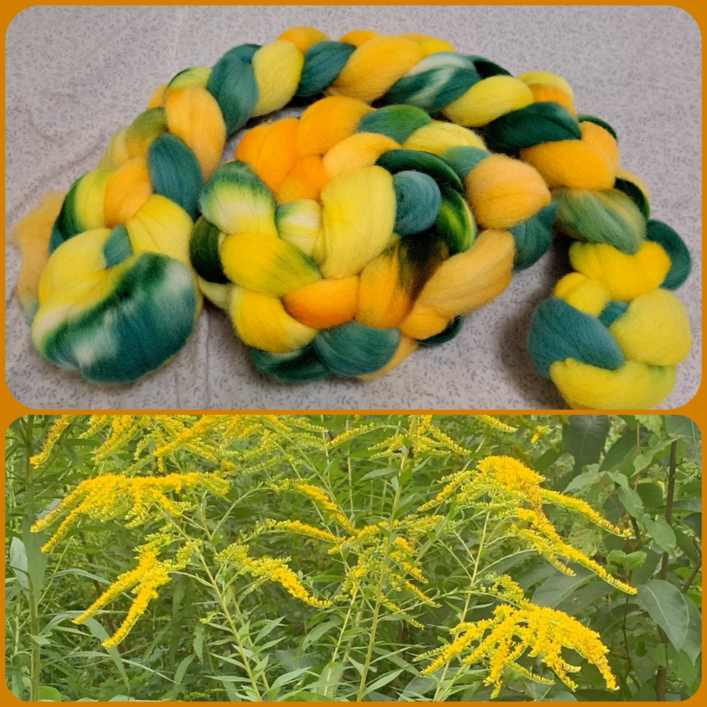 Goldenrod -- 4 ounce US wool