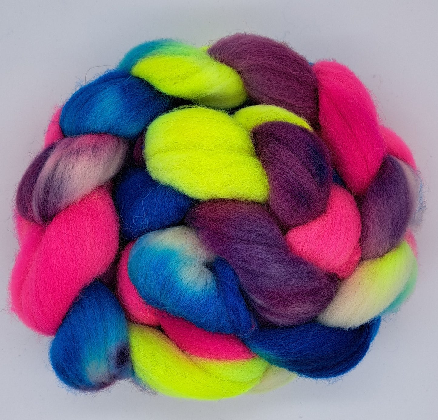 Moms Rock / 4 ounces hand dyed US wool