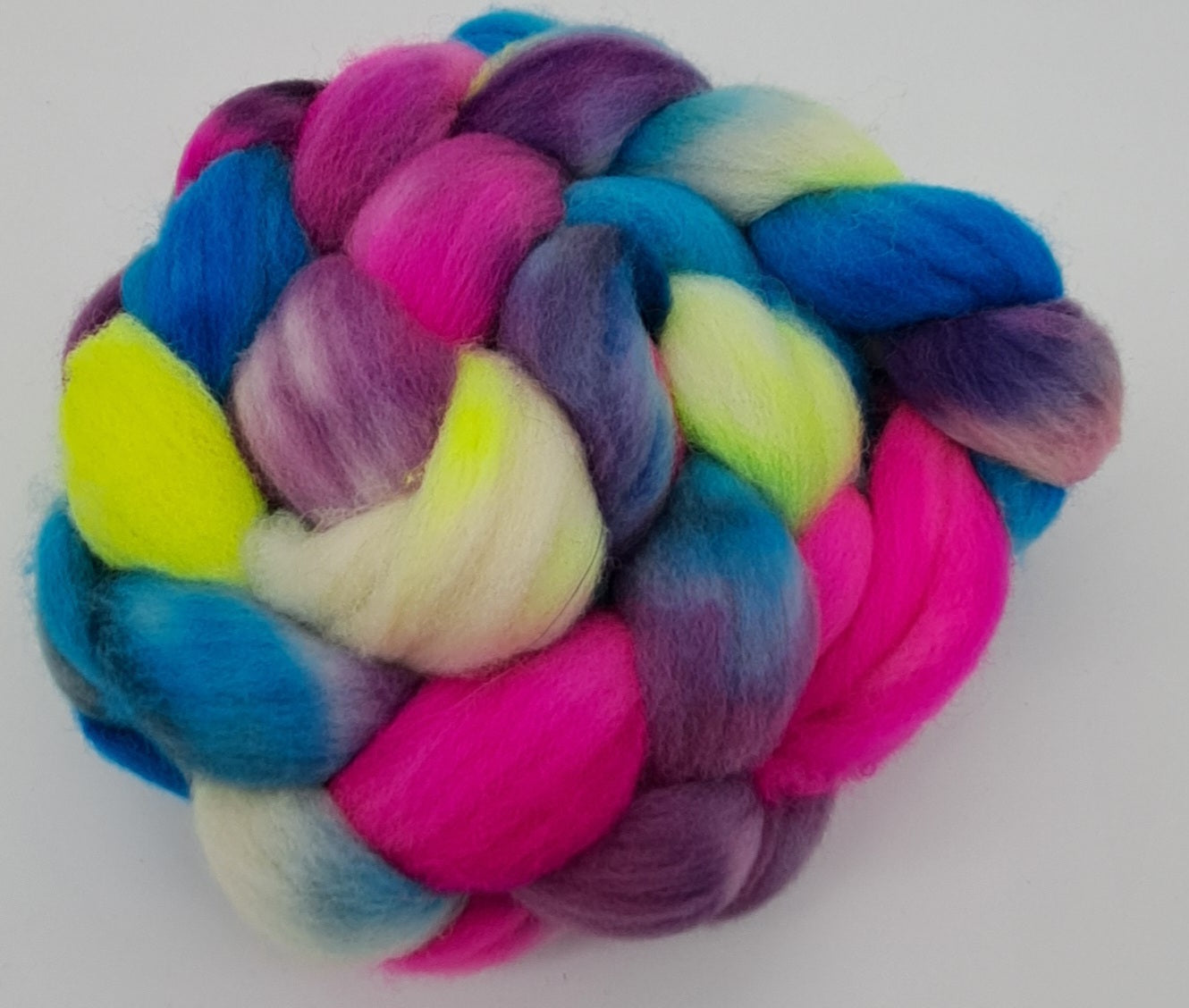 Totally Mom / 4 ounces hand dyed US wool