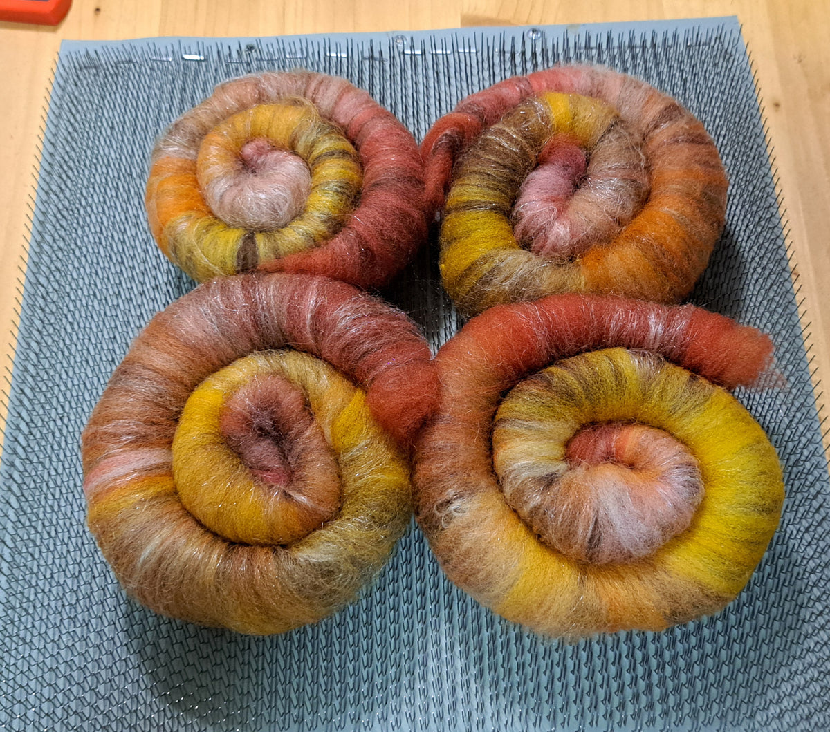 October's Last Light -- 1 ounce Rolag set