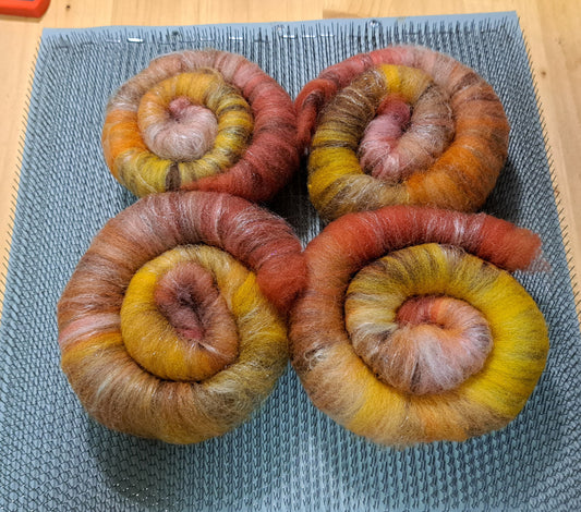October's Last Light -- 1 ounce Rolag set