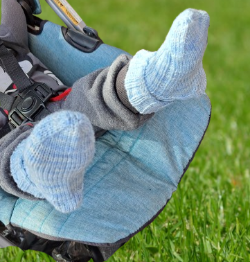 Perfect for Everyday Socks -- Baby (pattern)