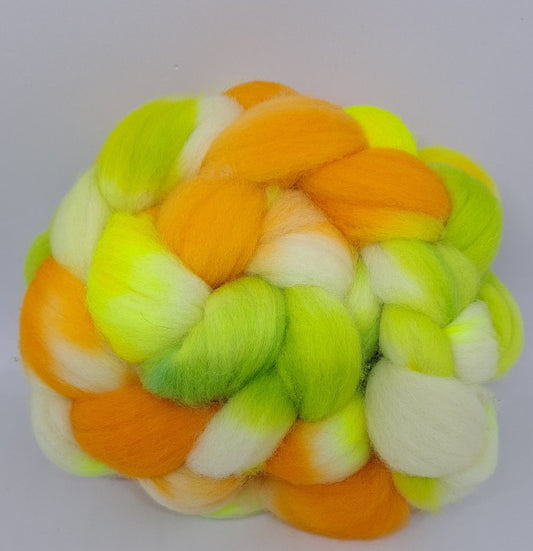 Sorbet Summer / 4 ounces hand dyed wool