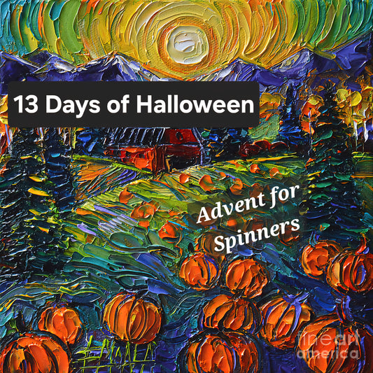 13 Days of Halloween -- A Spooky Season Fiber Advent Calendar