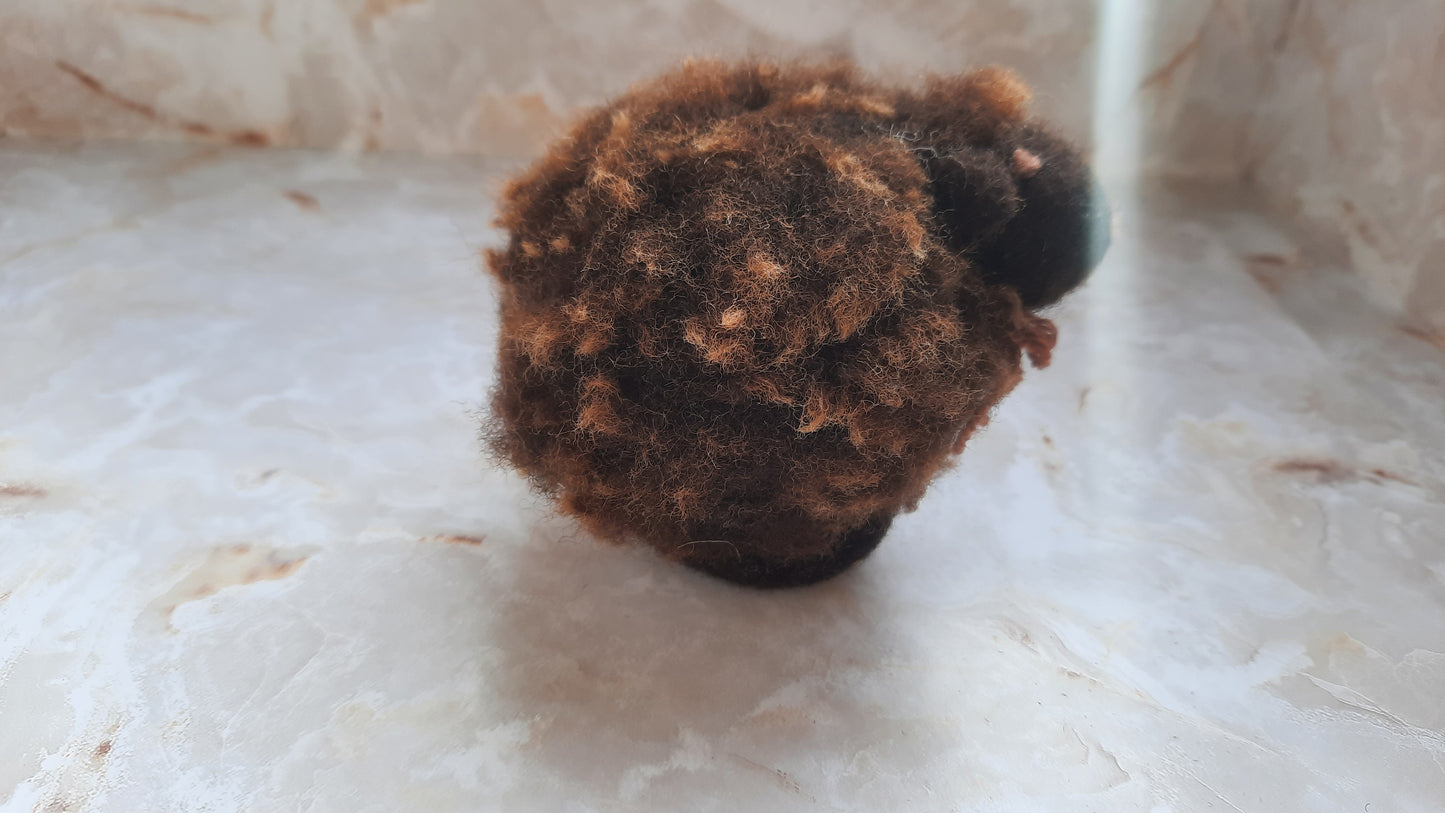 Felted Sheep -- Black