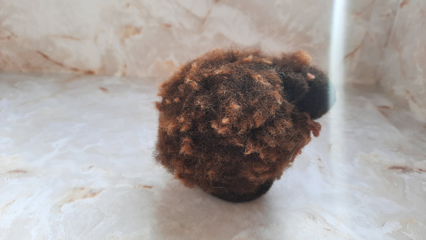 Felted Sheep -- Black